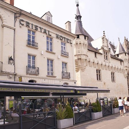 Cristal Hotel Restaurant - Logis Hotels Saumur Eksteriør billede